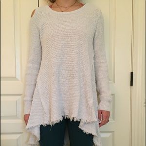 Ruby Moon Cold Shoulder Sweater